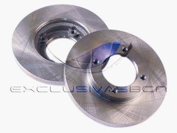 MDR MFD-2696 Unventilated front brake disc MFD2696: Buy near me in Poland at 2407.PL - Good price!