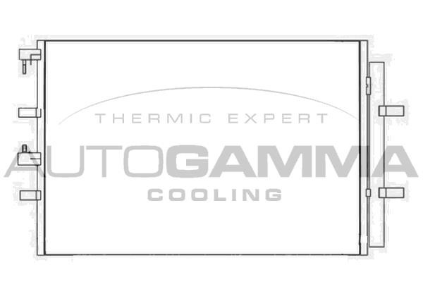 Autogamma 107655 Cooler Module 107655: Buy near me in Poland at 2407.PL - Good price!
