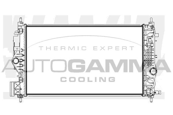 Autogamma 107234 Радиатор охлаждения двигателя 107234: Отличная цена - Купить в Польше на 2407.PL!