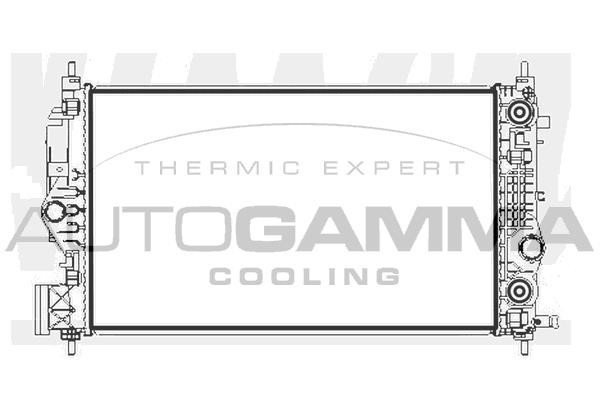 Autogamma 107235 Radiator, engine cooling 107235: Buy near me in Poland at 2407.PL - Good price!