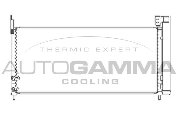 Autogamma 107784 Condenser 107784: Buy near me at 2407.PL in Poland at an Affordable price!