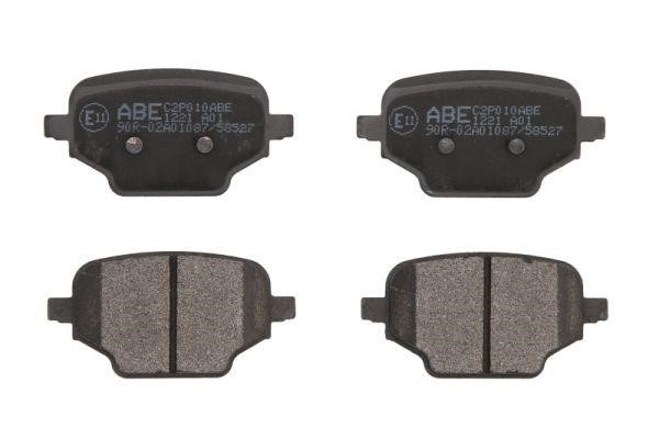 ABE C2P010ABE Brake Pad Set, disc brake C2P010ABE: Buy near me in Poland at 2407.PL - Good price!
