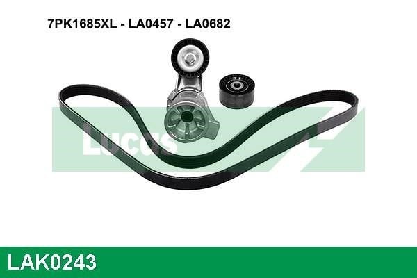 TRW LAK0243 Drive belt kit LAK0243: Buy near me at 2407.PL in Poland at an Affordable price!