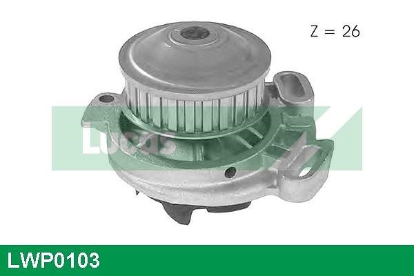 Lucas diesel LWP0103 Water pump LWP0103: Buy near me in Poland at 2407.PL - Good price!