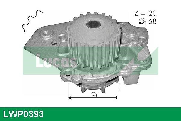Lucas Electrical LWP0393 Water pump LWP0393: Buy near me in Poland at 2407.PL - Good price!
