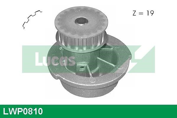 Lucas diesel LWP0810 Помпа водяна LWP0810: Приваблива ціна - Купити у Польщі на 2407.PL!