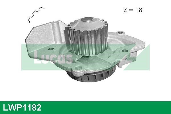Lucas Electrical LWP1182 Water pump LWP1182: Buy near me in Poland at 2407.PL - Good price!