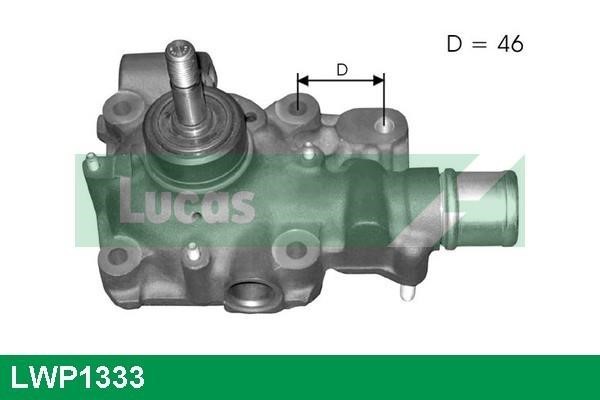 Lucas diesel LWP1333 Pompa wodna LWP1333: Dobra cena w Polsce na 2407.PL - Kup Teraz!