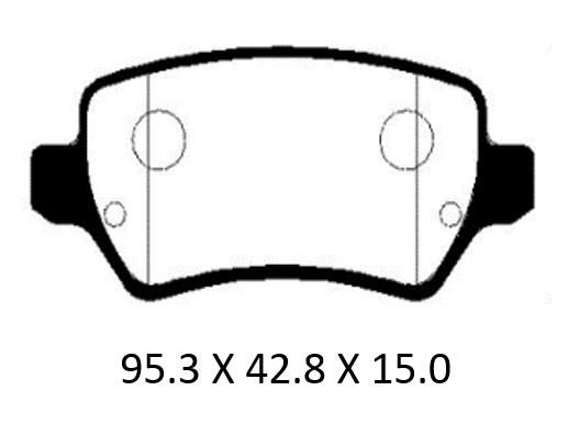 Patron PBP1521KOR Brake Pad Set, disc brake PBP1521KOR: Buy near me at 2407.PL in Poland at an Affordable price!