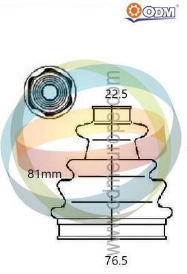 Odm-multiparts 21-990492 Osłona przeciwpyłowa wału napędowego, komplet 21990492: Dobra cena w Polsce na 2407.PL - Kup Teraz!