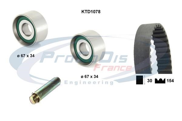Procodis France KTD1078 Timing Belt Kit KTD1078: Buy near me in Poland at 2407.PL - Good price!