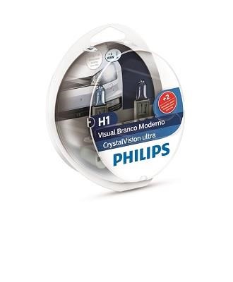 Philips 12258CVU Лампа галогенна 12В H1 55Вт 12258CVU: Приваблива ціна - Купити у Польщі на 2407.PL!