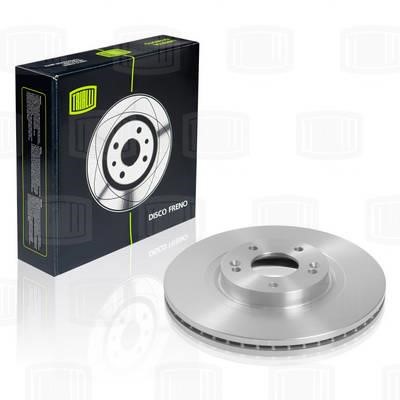 Trialli DF 084509 Front brake disc ventilated DF084509: Buy near me in Poland at 2407.PL - Good price!