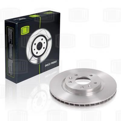 Trialli DF 140216 Front brake disc ventilated DF140216: Buy near me at 2407.PL in Poland at an Affordable price!