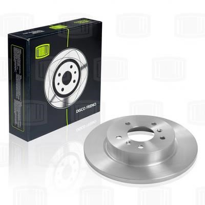 Trialli DF 140217 Rear brake disc, non-ventilated DF140217: Buy near me in Poland at 2407.PL - Good price!