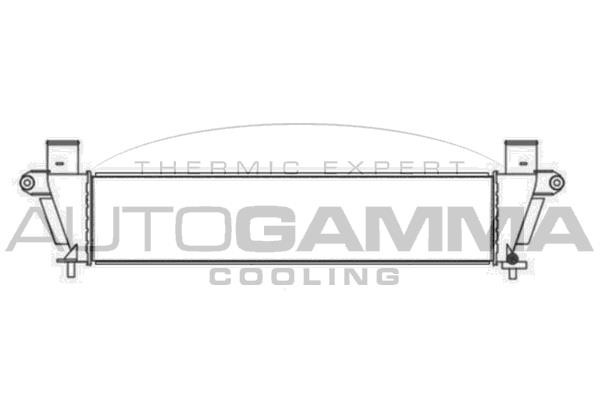 Autogamma 107602 Intercooler, charger 107602: Buy near me in Poland at 2407.PL - Good price!