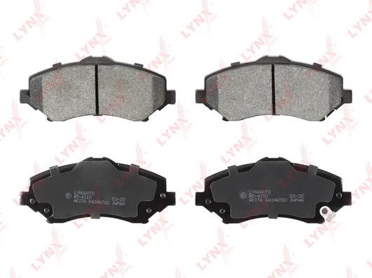 LYNXauto BD-4210 Front disc brake pads, set BD4210: Buy near me at 2407.PL in Poland at an Affordable price!