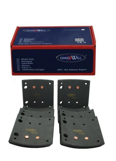 Goodwill 511001F Brake shoe set 511001F: Buy near me in Poland at 2407.PL - Good price!