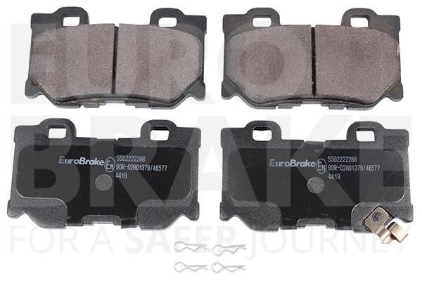 Eurobrake 5502222288 Brake Pad Set, disc brake 5502222288: Buy near me at 2407.PL in Poland at an Affordable price!