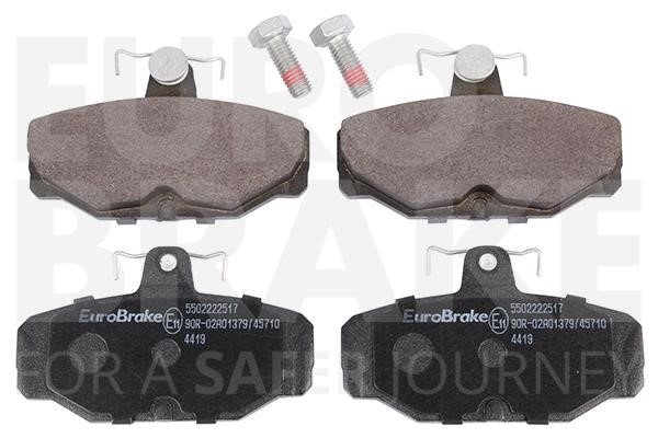 Eurobrake 5502222517 Brake Pad Set, disc brake 5502222517: Buy near me in Poland at 2407.PL - Good price!