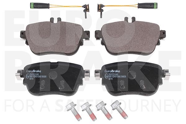 Eurobrake 5502223393 Brake Pad Set, disc brake 5502223393: Buy near me in Poland at 2407.PL - Good price!