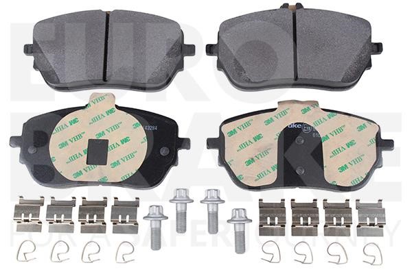 Eurobrake 5502223398 Brake Pad Set, disc brake 5502223398: Buy near me in Poland at 2407.PL - Good price!