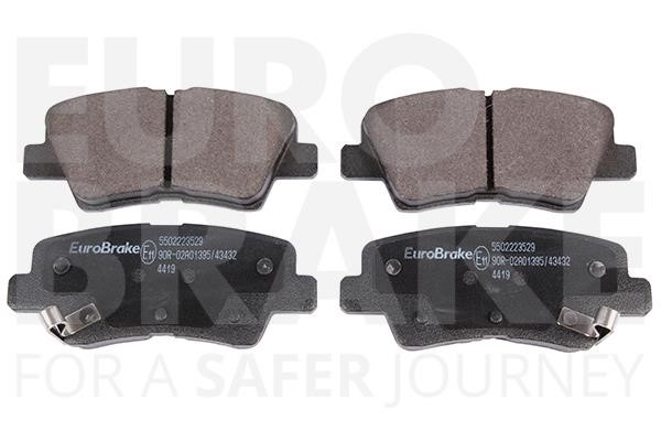 Eurobrake 5502223529 Brake Pad Set, disc brake 5502223529: Buy near me in Poland at 2407.PL - Good price!
