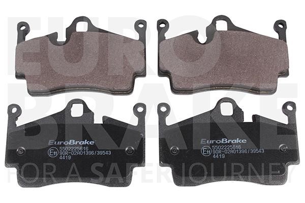 Eurobrake 5502225616 Brake Pad Set, disc brake 5502225616: Buy near me in Poland at 2407.PL - Good price!