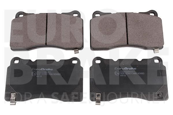 Eurobrake 55022266001 Brake Pad Set, disc brake 55022266001: Buy near me in Poland at 2407.PL - Good price!