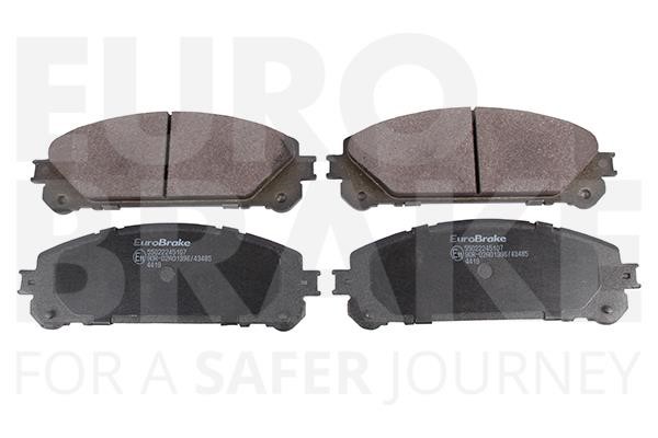 Eurobrake 55022245107 Гальмівні колодки, комплект 55022245107: Приваблива ціна - Купити у Польщі на 2407.PL!