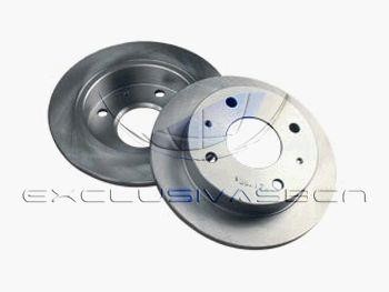 MDR MFD-2587 Unventilated front brake disc MFD2587: Buy near me in Poland at 2407.PL - Good price!