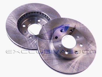 MDR MFD-2493 Front brake disc ventilated MFD2493: Buy near me in Poland at 2407.PL - Good price!