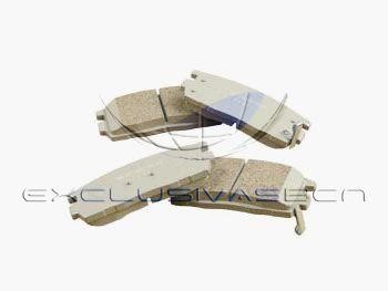 MDR MRP-2W04 Brake Pad Set, disc brake MRP2W04: Buy near me in Poland at 2407.PL - Good price!