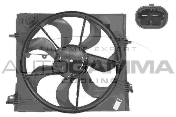 Autogamma GA228501 Вентилятор радиатора охлаждения GA228501: Отличная цена - Купить в Польше на 2407.PL!