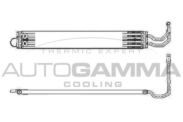 Autogamma 103893 Oil Cooler, engine oil 103893: Buy near me in Poland at 2407.PL - Good price!