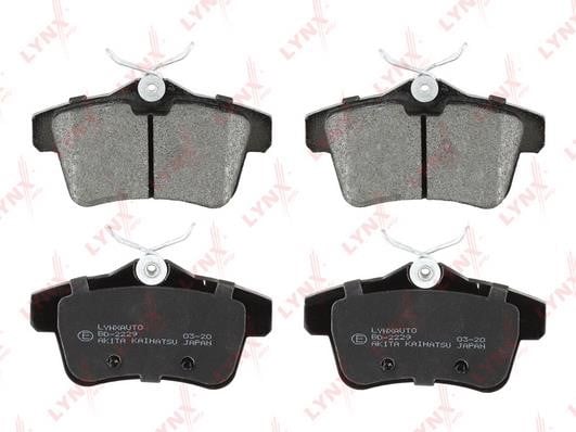 LYNXauto BD-2229 Front disc brake pads, set BD2229: Buy near me at 2407.PL in Poland at an Affordable price!