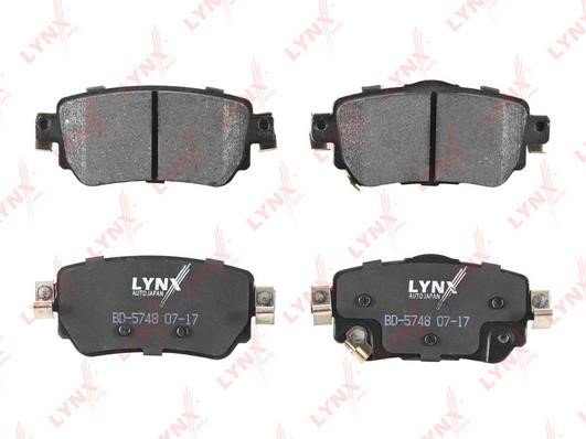 LYNXauto BD-5748 Brake Pad Set, disc brake BD5748: Buy near me in Poland at 2407.PL - Good price!