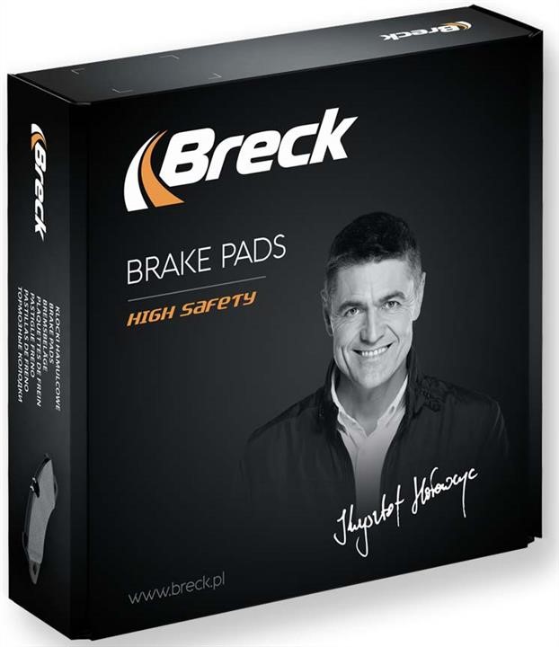 Brake Pad Set, disc brake Breck 24995 00 554 00