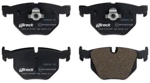 Breck 23732 00 554 00 Brake Pad Set, disc brake 237320055400: Buy near me in Poland at 2407.PL - Good price!