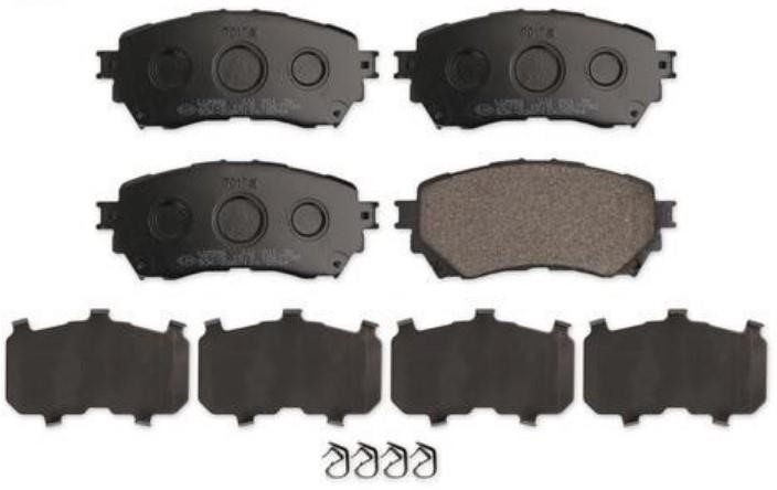 Breck 25725 00 701 00 Brake Pad Set, disc brake 257250070100: Buy near me in Poland at 2407.PL - Good price!