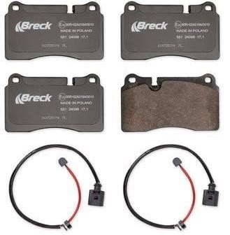 Breck 24098 00 551 00 Brake Pad Set, disc brake 240980055100: Buy near me in Poland at 2407.PL - Good price!