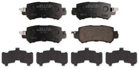Breck 25540 00 702 00 Brake Pad Set, disc brake 255400070200: Buy near me in Poland at 2407.PL - Good price!