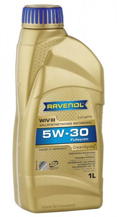 Ravenol 1111120-001-01-999 Engine oil Ravenol WIV III 5W-30, 1L 111112000101999: Buy near me in Poland at 2407.PL - Good price!