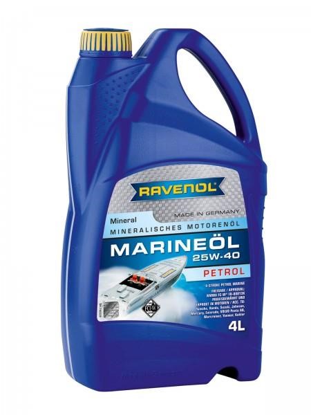 Ravenol 1163220-004-01-999 Моторное масло RAVENOL MARINEOIL PETROL 25W-40, 4л 116322000401999: Отличная цена - Купить в Польше на 2407.PL!
