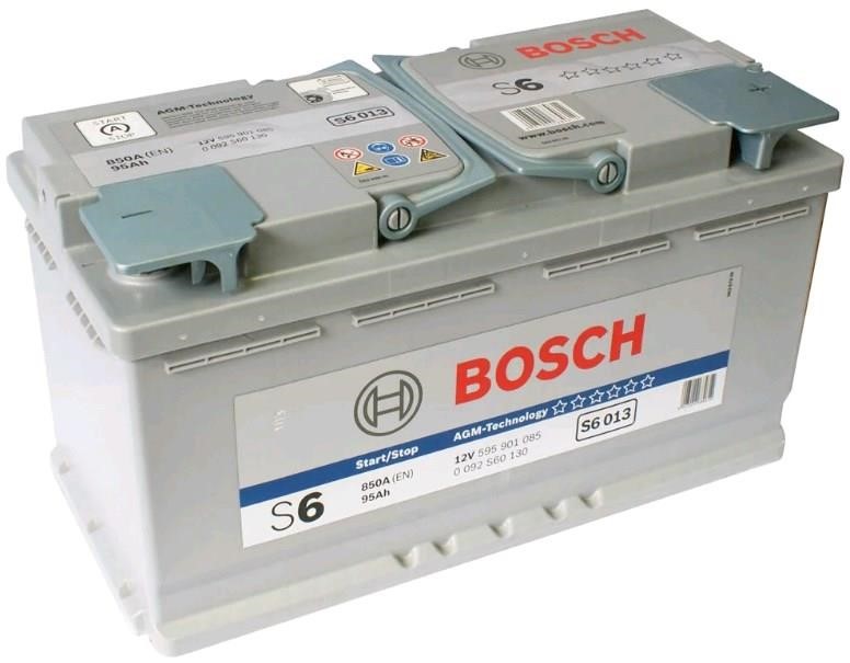 Bosch 0 092 S60 130 Акумулятор Bosch 12В 95Ач 850А(EN) R+ 0092S60130: Приваблива ціна - Купити у Польщі на 2407.PL!