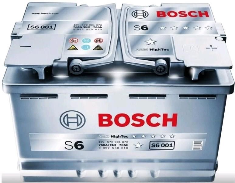 Bosch 0 092 S60 010 Аккумулятор Bosch 12В 70Ач 760А(EN) R+ 0092S60010: Отличная цена - Купить в Польше на 2407.PL!