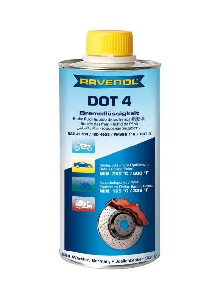 Ravenol 1350601-001-01-000 Тормозная жидкость RAVENOL DOT 4, 1л 135060100101000: Отличная цена - Купить в Польше на 2407.PL!