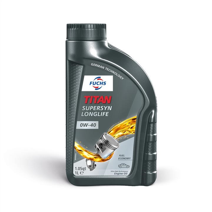 Fuchs 602012630 Engine oil Fuchs Titan Supersyn Longlife 0W-40, 1L 602012630: Buy near me in Poland at 2407.PL - Good price!