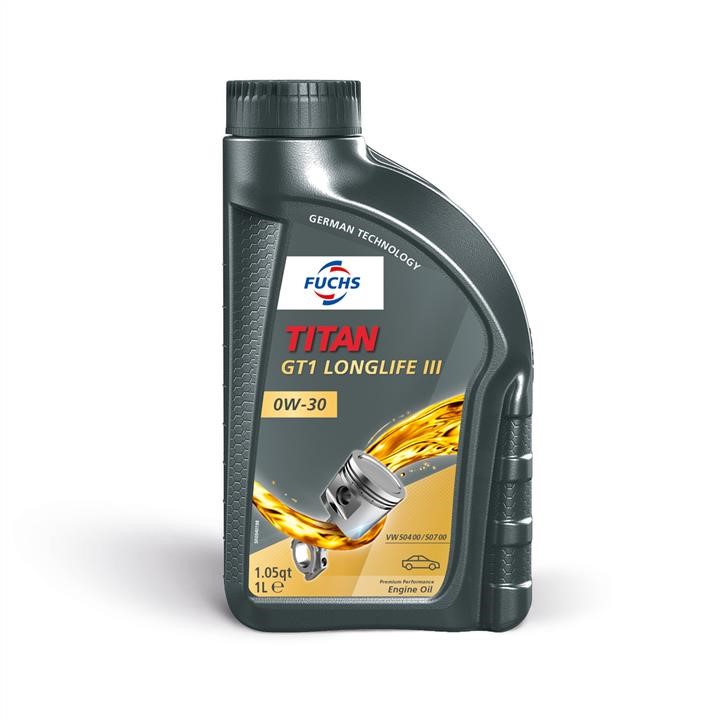 Fuchs 602007780 Engine oil Fuchs TITAN GT1 LongLife III 0W-30, 1L 602007780: Buy near me at 2407.PL in Poland at an Affordable price!