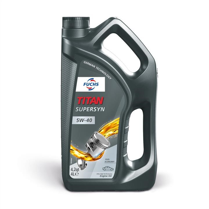 Fuchs 602003218 Engine oil Fuchs TITAN SUPERSYN 5W-40, 4L 602003218: Buy near me at 2407.PL in Poland at an Affordable price!